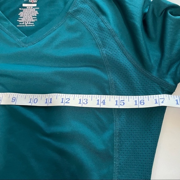 Danskin Now SZ Medium 8-10 Green Blue Activewear - Picture 10 of 14